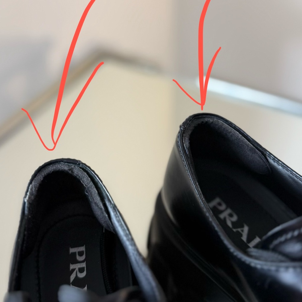 Like new Prada MONOLITH CHUNKY PLATFORM DERBY CREEPER 36 - Picture 11 of 13